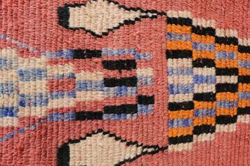 Tapis de couloir Berbere marocain pure laine 72 x 486 cm 5