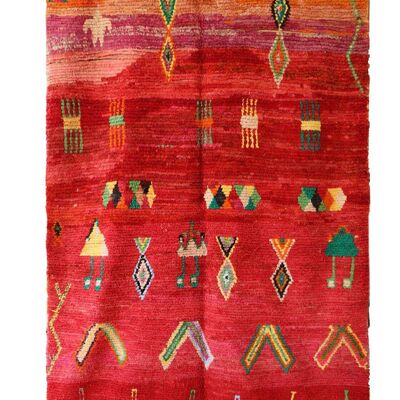 Tapis Berbere marocain pure laine 177 x 262 cm