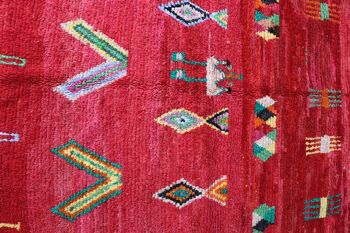Tapis Berbere marocain pure laine 177 x 262 cm 6