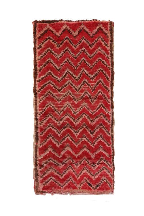 Tapis Berbere marocain pure laine 76 x 163 cm