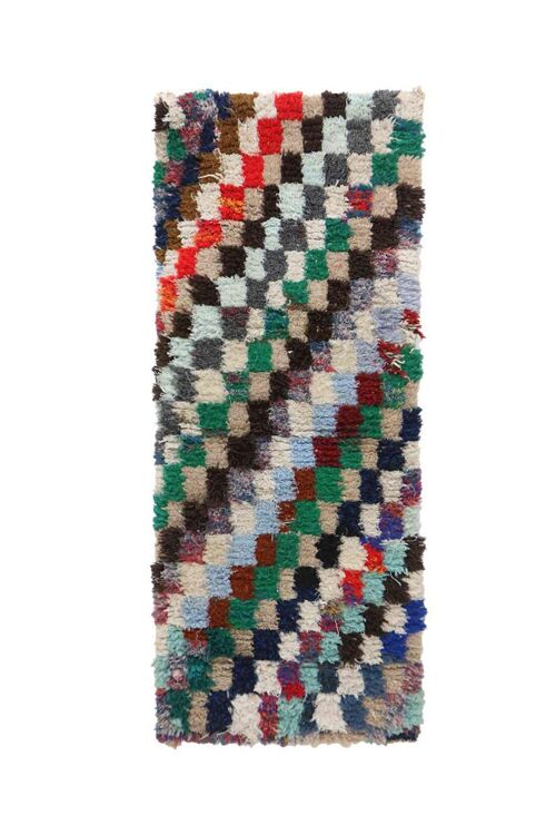 Tapis Berbere marocain pure laine 73 x 172 cm