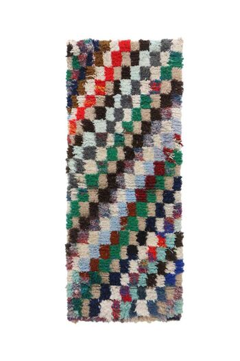 Tapis Berbere marocain pure laine 73 x 172 cm 1