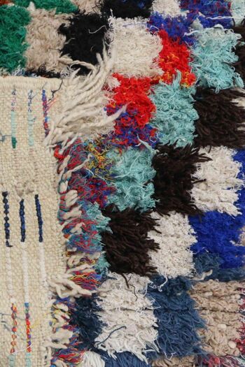 Tapis Berbere marocain pure laine 73 x 172 cm 2