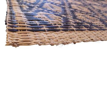 Tapis Hassira Berbere marocain en jonc 81 x 198 cm 4