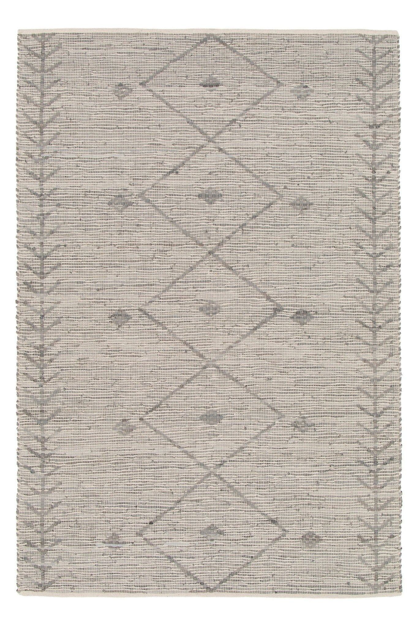 Tapis en cuir et coton recyclé BURSA