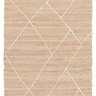 ECLAT jute and cotton rug