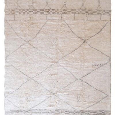 Alfombra bereber marroquí de pura lana 336 x 433 cm