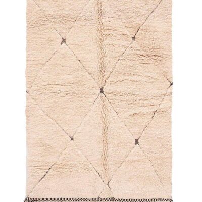 Tappeto berbero marocchino in pura lana 190 x 268 cm