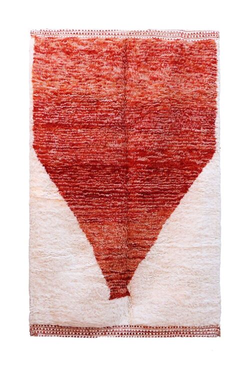 Tapis Berbere marocain pure laine 168 x 254 cm