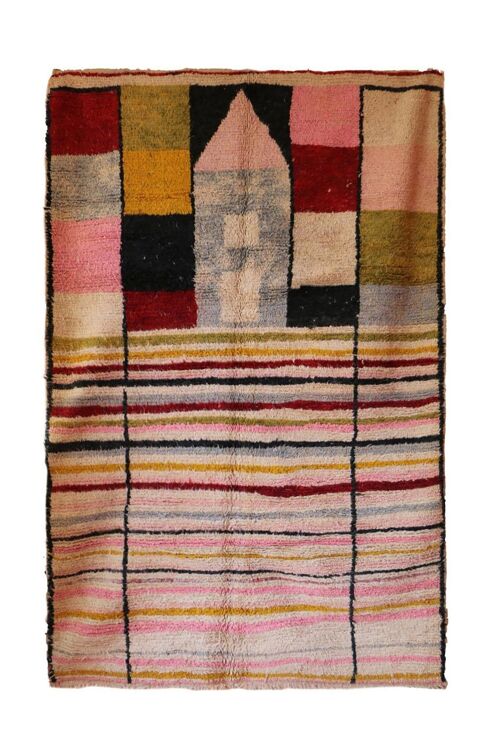 Tapis Berbere marocain pure laine 176 x 262 cm