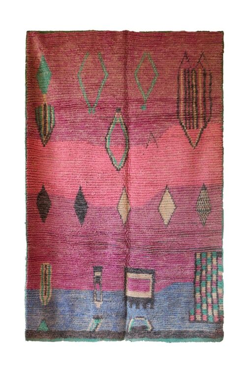 Tapis Berbere marocain pure laine 170 x 264 cm