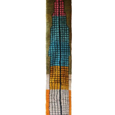 Tappeto da ingresso in pura lana berbera 76 x 563 cm