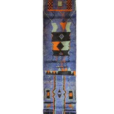 Flurteppich aus reiner Berberwolle, 80 x 400 cm