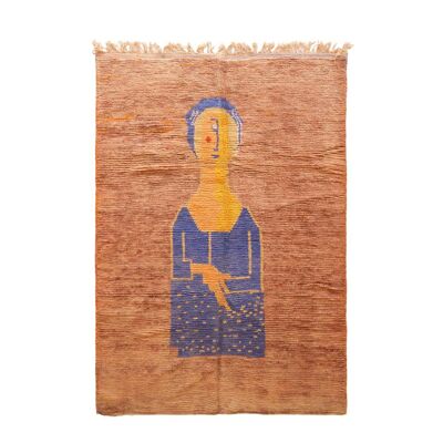Marokkanischer Berberteppich aus reiner Wolle, 200 x 311 cm