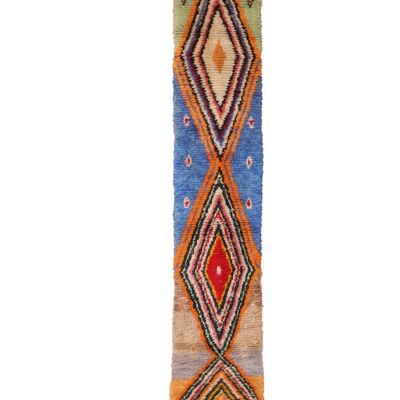 Tappeto da ingresso in pura lana berbera 68 x 498 cm