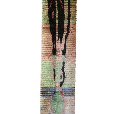 Tappeto da ingresso in pura lana berbera 70 x 301 cm