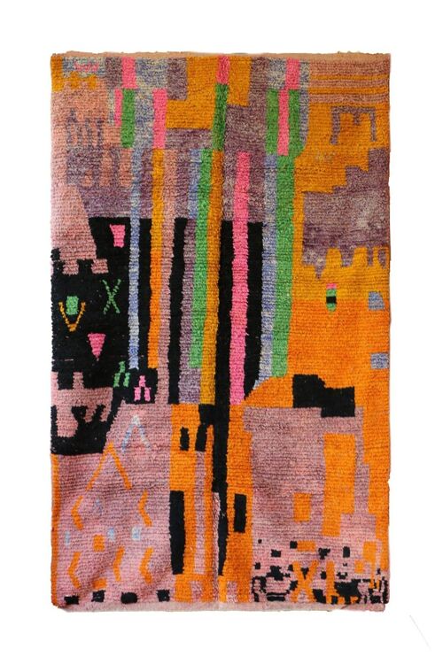 Tapis Berbere pure laine Boujad 169 x 262 cm