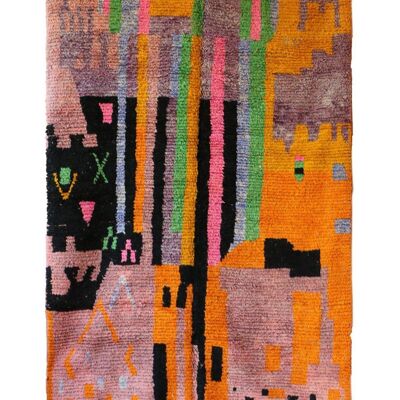 Tappeto berbero in pura lana Boujad 169 x 262 cm