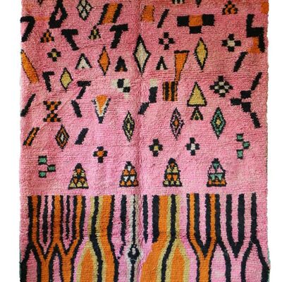 Berberteppich Boujaad aus reiner Wolle, 203 x 293 cm