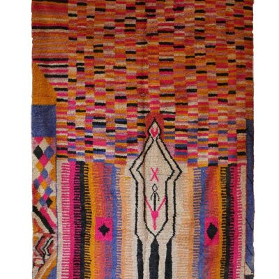 Tappeto berbero marocchino in pura lana 199 x 320 cm