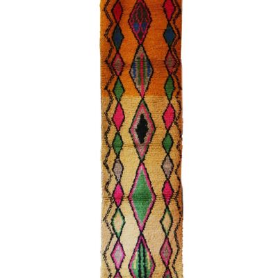 Tappeto da ingresso in pura lana berbera 76 x 339 cm