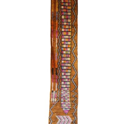 Tappeto da ingresso in pura lana berbera 74 x 596 cm