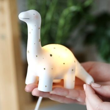 Petite veilleuse à LED dinosaure étoilé 4