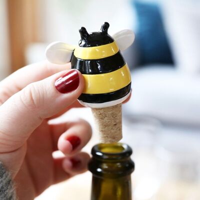 Tapón de botella de abeja