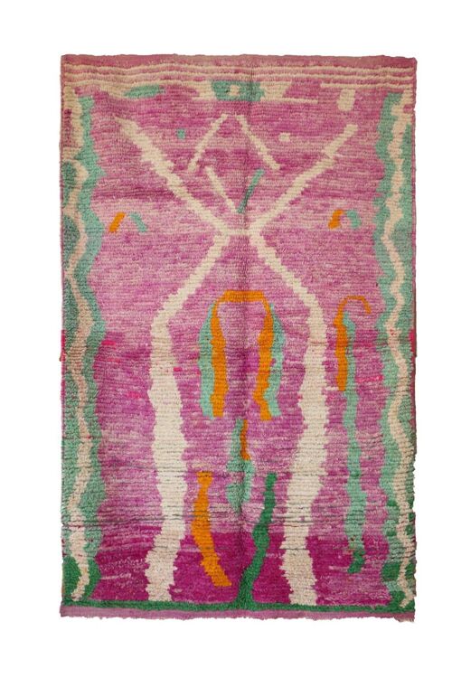 Tapis Berbere marocain pure laine 167 x 272 cm