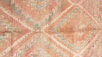 Tapis Berbere marocain pure laine 174 x 338 cm 4