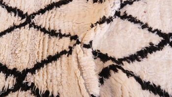 Tapis de couloir Berbere marocain pure laine 75 x 202 cm 5