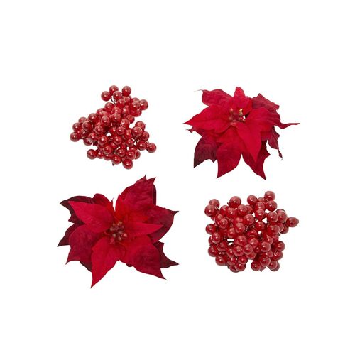 Clips Baies et Poinsettias