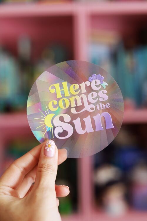 Sticker " Here come the Sun"