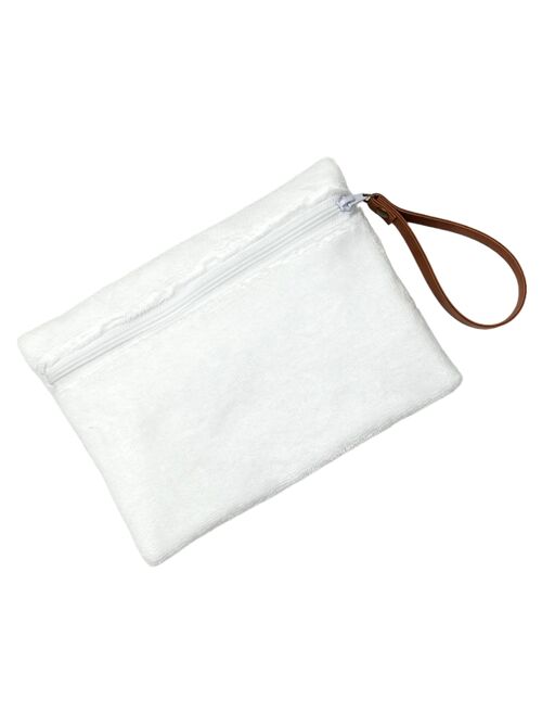 Pochette M, "P'tit bambou" blanc