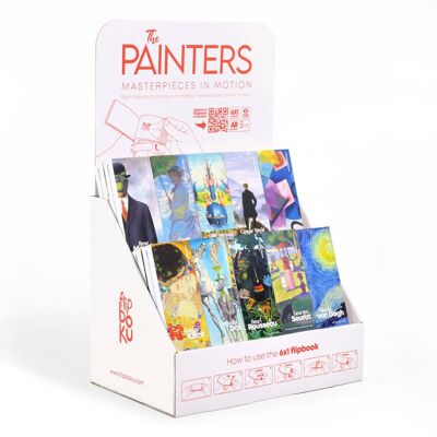 Le kit de démarrage des peintres (et son présentoir)