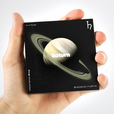 Libro sfogliabile di Saturno