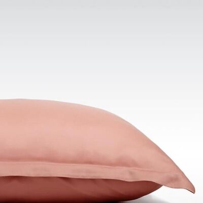 100% Tencel™ pillowcase terra-pink I