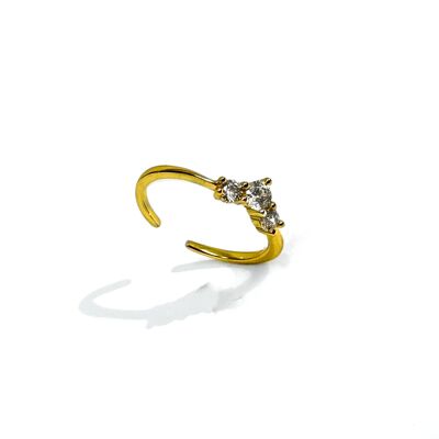 MARIE WISHBONE RING