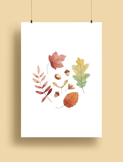 Hello Autumn | Print A5
