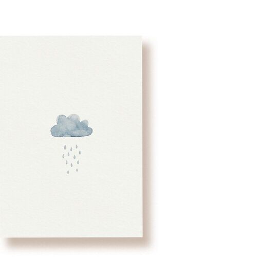 Regenwolke | Postkarte