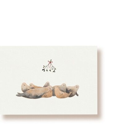 Christmas Seals | Postkarte