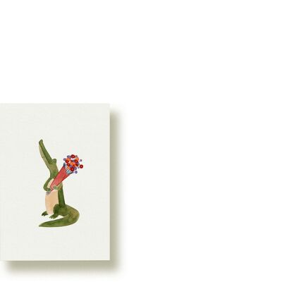 Blumenkrokodil | Minikarte