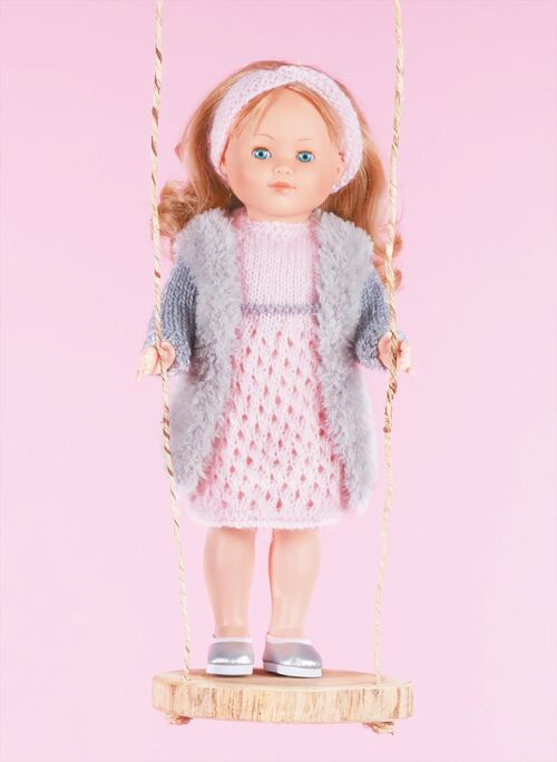 Kit tenue Vendôme à tricoter, poupée 40 cm