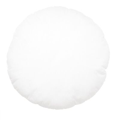Interno cuscino rotondo bianco, 50 cm, Bergère de France