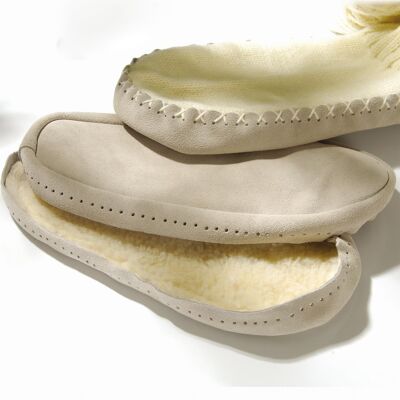 Suelas de zapatilla para coser, talla natural 25/27