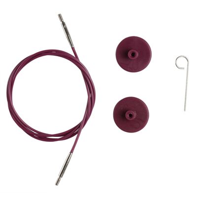 Kabel und 2 Stoppenden, 100 cm, Knit Pro