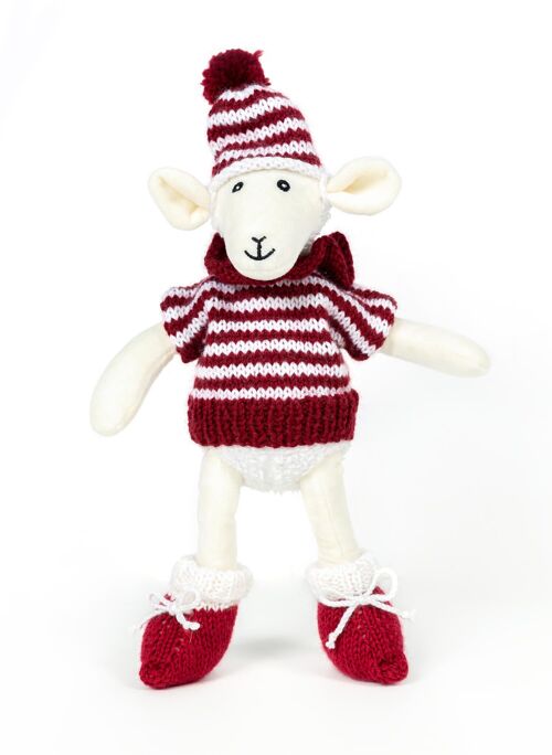 Kit Lulu Noël, tenue à tricoter