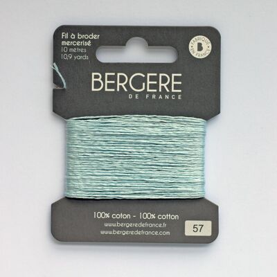 Filo da ricamo Cielo 100% cotone, 10 metri, Bergère de France