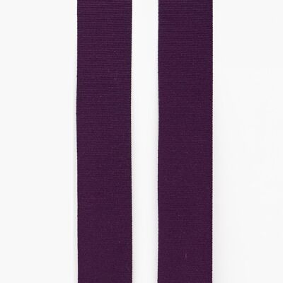 Cinta de grosgrain violeta - 5 m x 25 mm