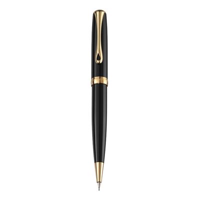 Excellence A2 mechanical pencil black gold lacquered 0.7